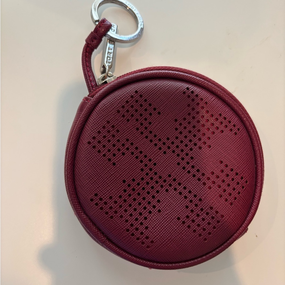 Tory Burch coin keychain purse